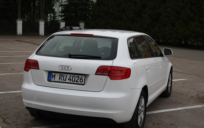 Audi A3 cena 31900 przebieg: 162700, rok produkcji 2010 z Jarocin małe 254